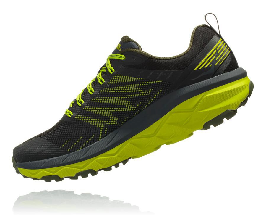 Hoka One One Spor Ayakkabı Erkek Siyah/Yeşil - Challenger Atr 5 - RH0534217